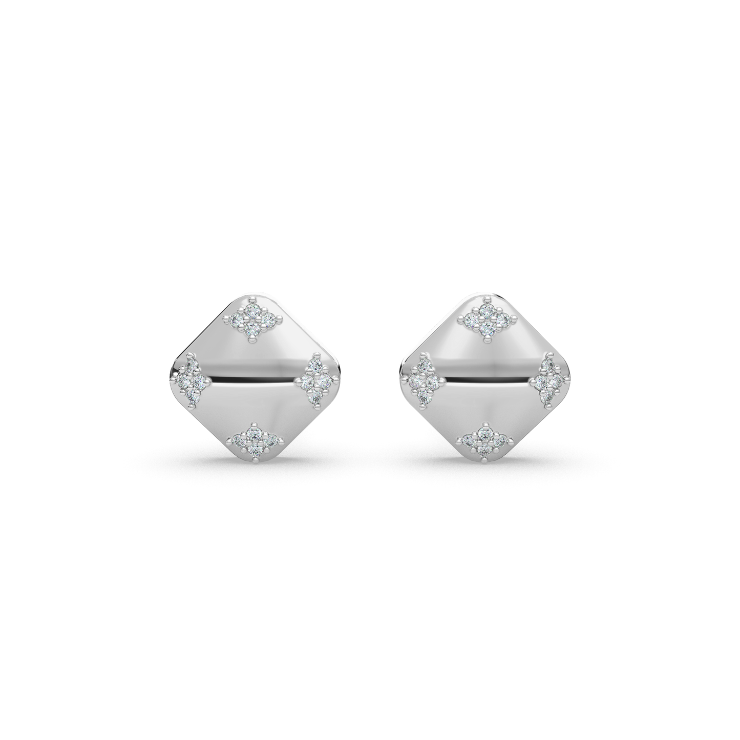 Opulent Shimmer Diamond Earring