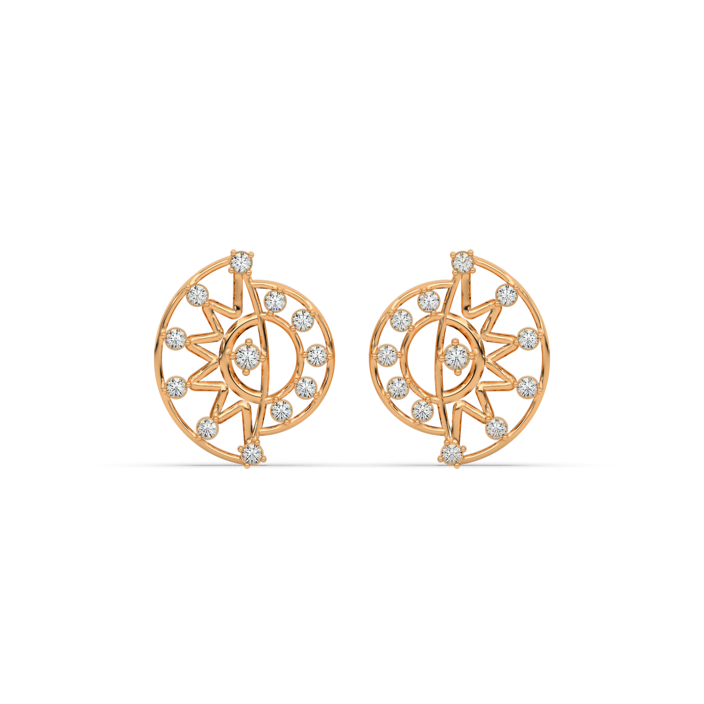 Royal Lustre Diamond Earring