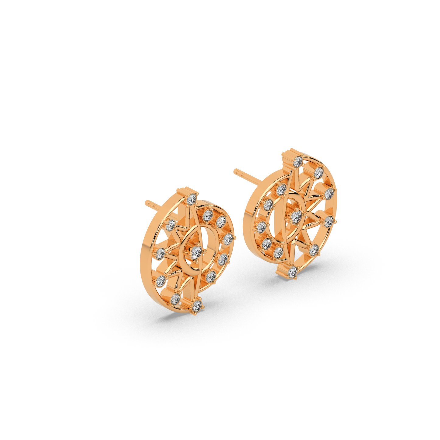 Royal Lustre Diamond Earring