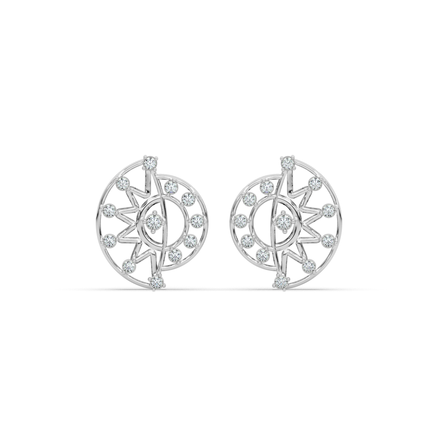 Royal Lustre Diamond Earring