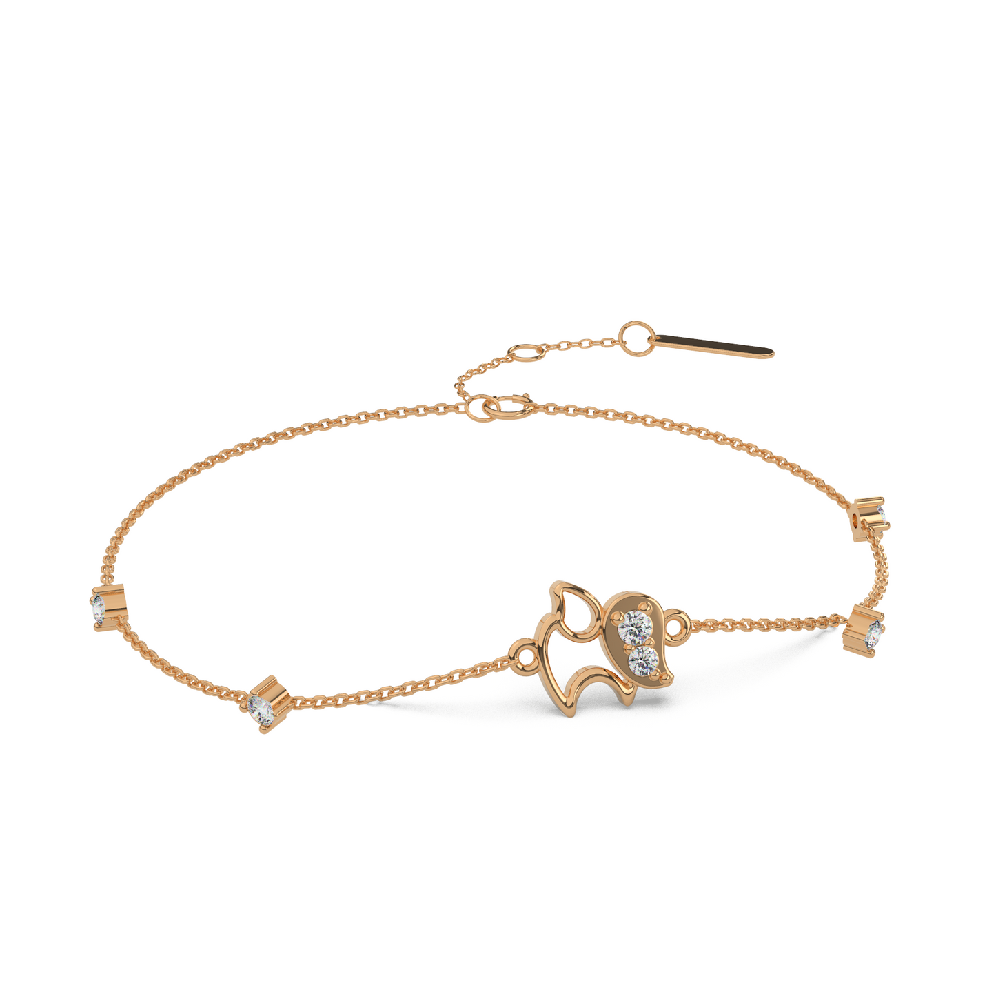 Sparkling Starlight Diamond Bracelet 18K