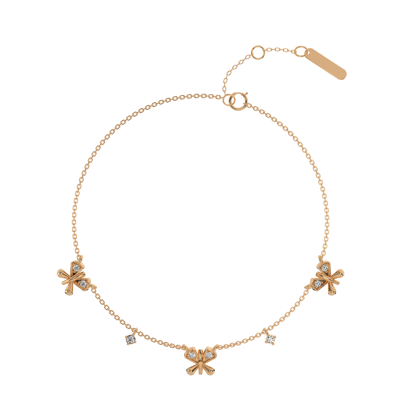Illuminated Ivy Diamond Bracelet 18K