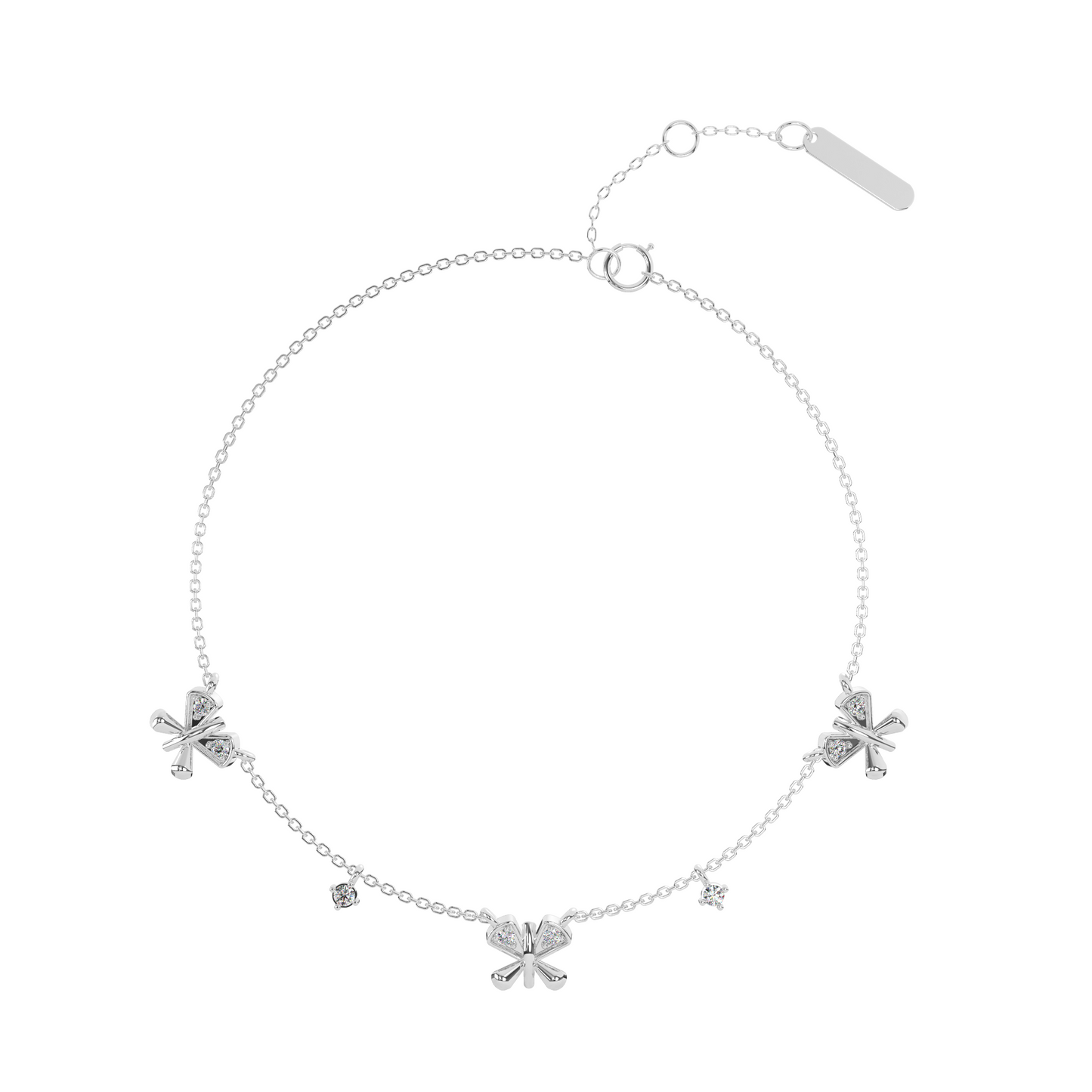 Illuminated Ivy Diamond Bracelet 18K