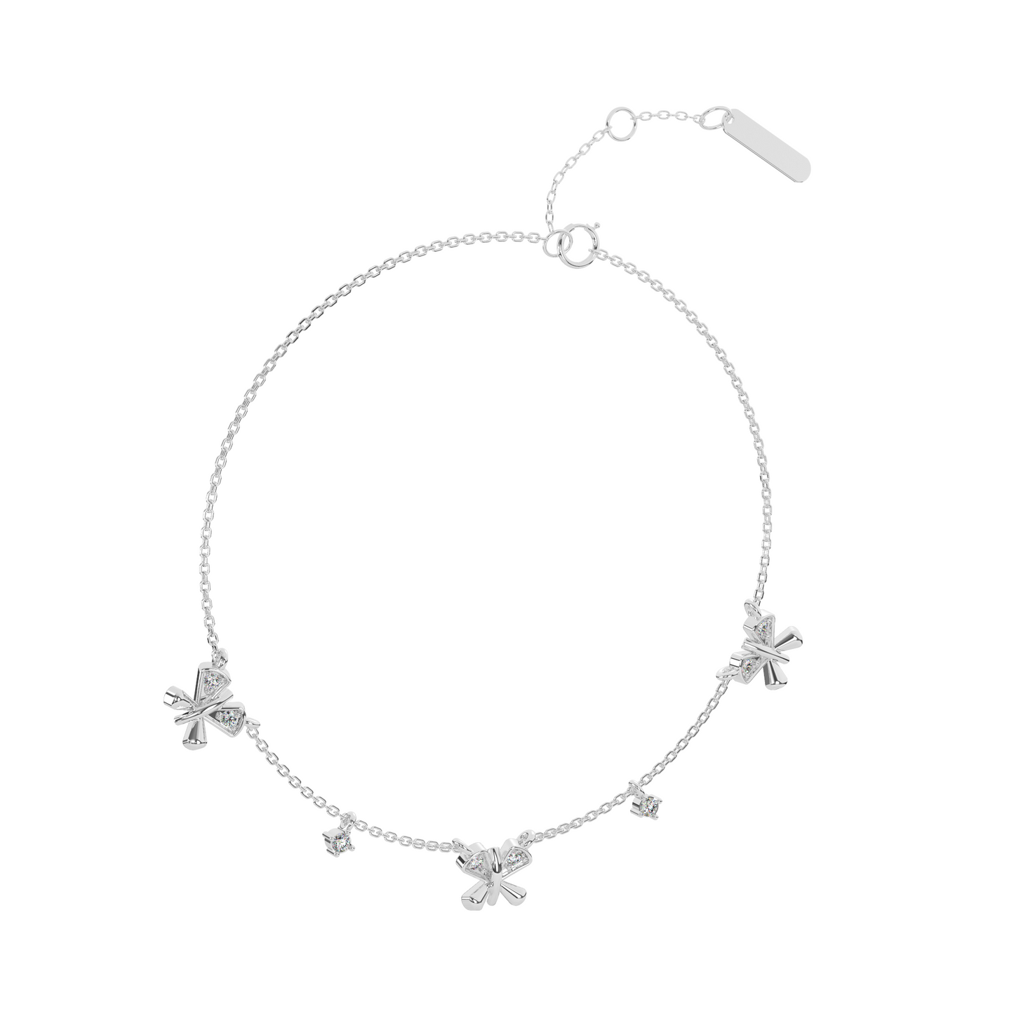 Illuminated Ivy Diamond Bracelet 18K