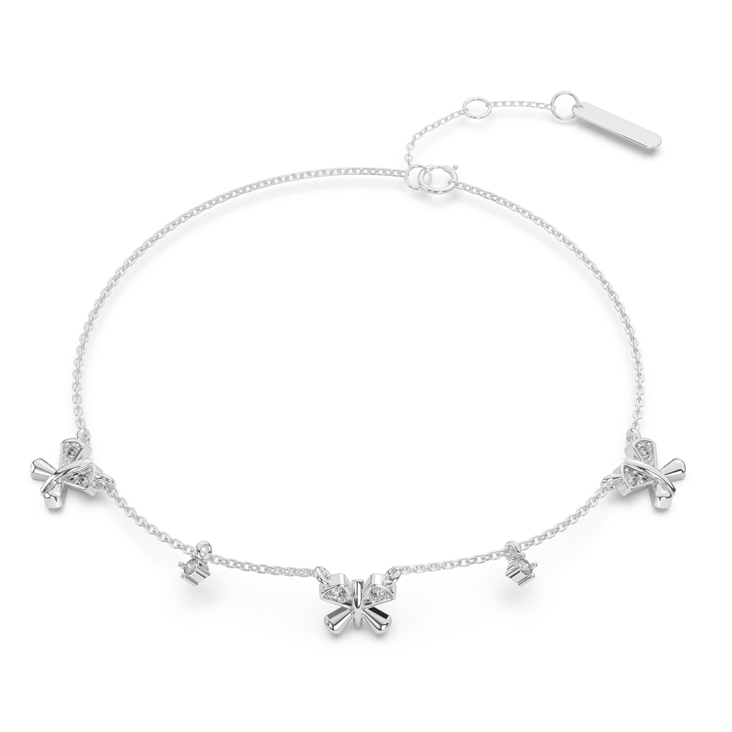 Illuminated Ivy Diamond Bracelet 18K