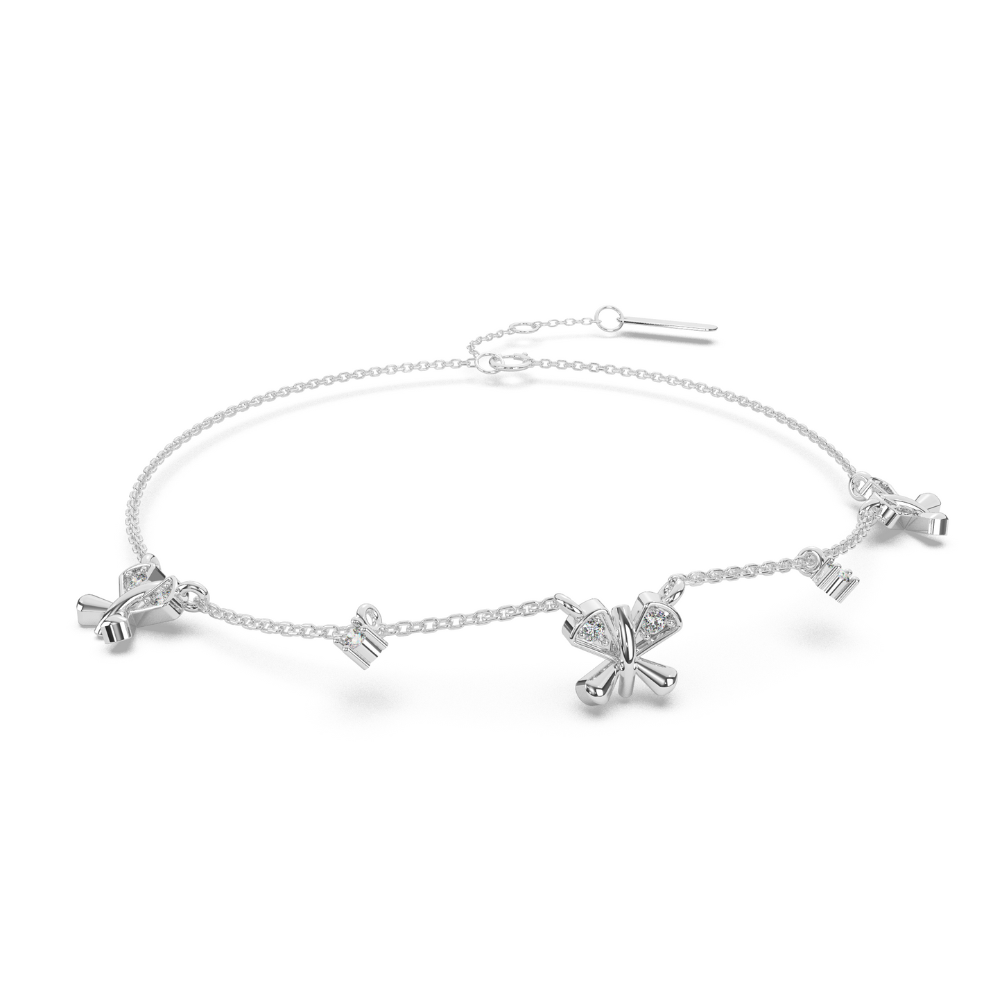Illuminated Ivy Diamond Bracelet 18K