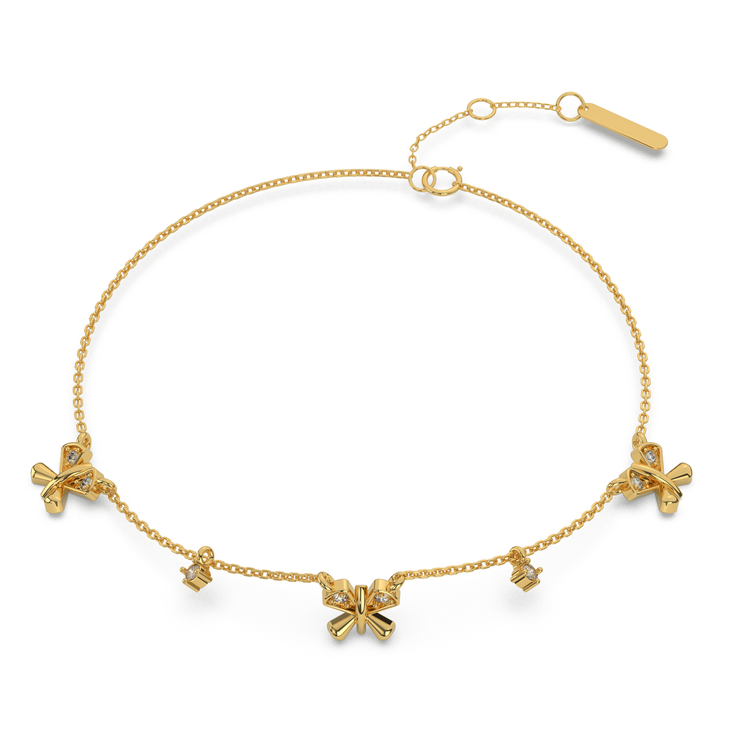 Illuminated Ivy Diamond Bracelet 18K