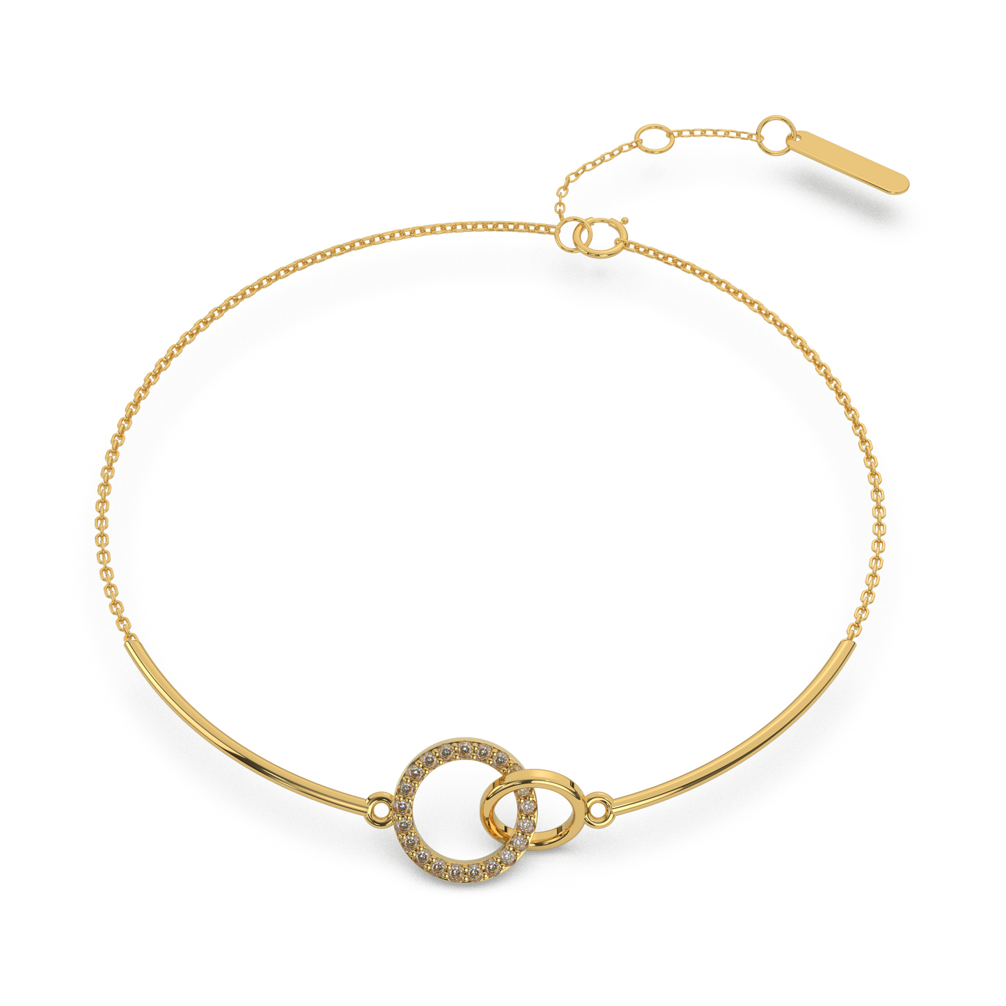 Dazzling Dawn Diamond Bracelet 18K