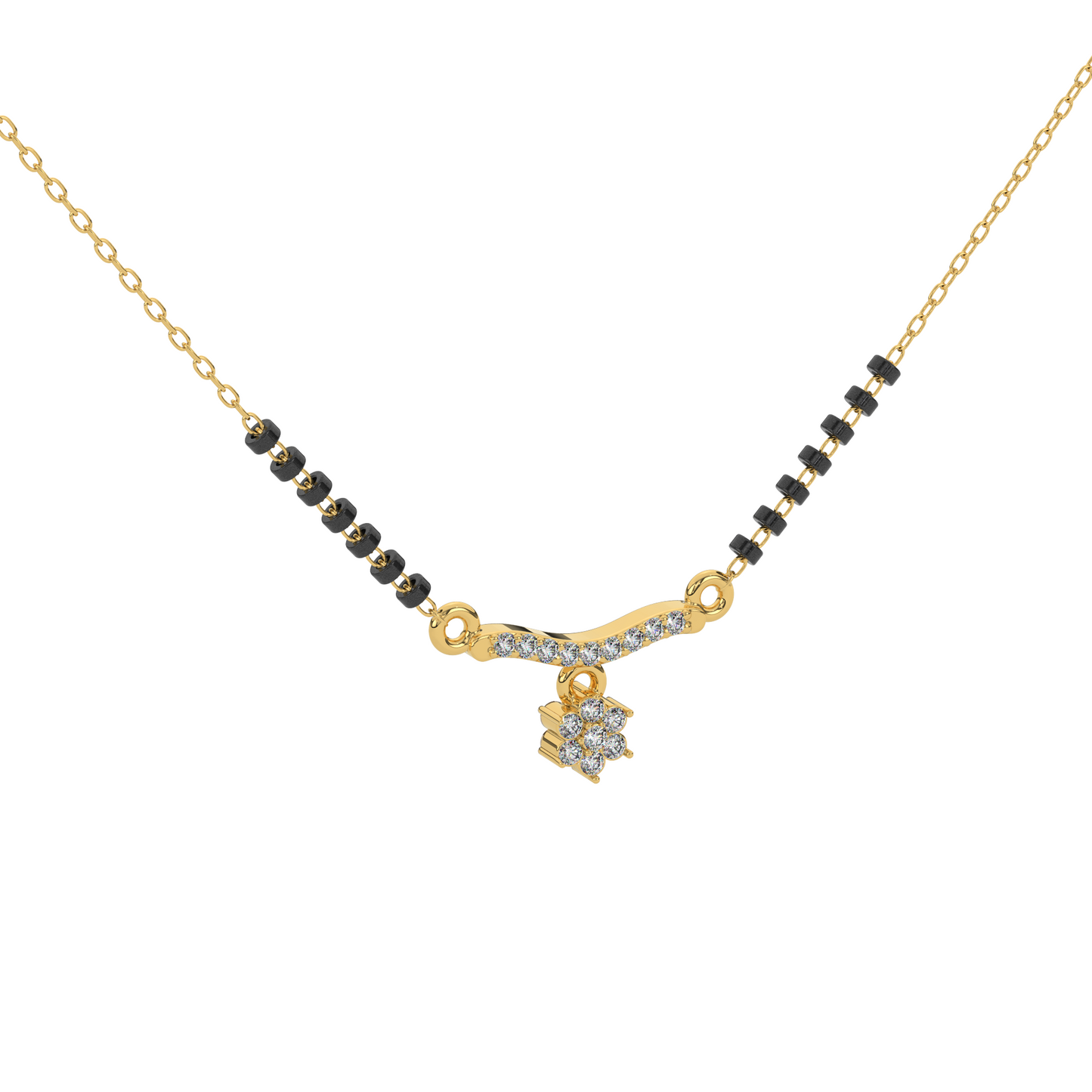 Samanvay Shree Mangalsutra 18k