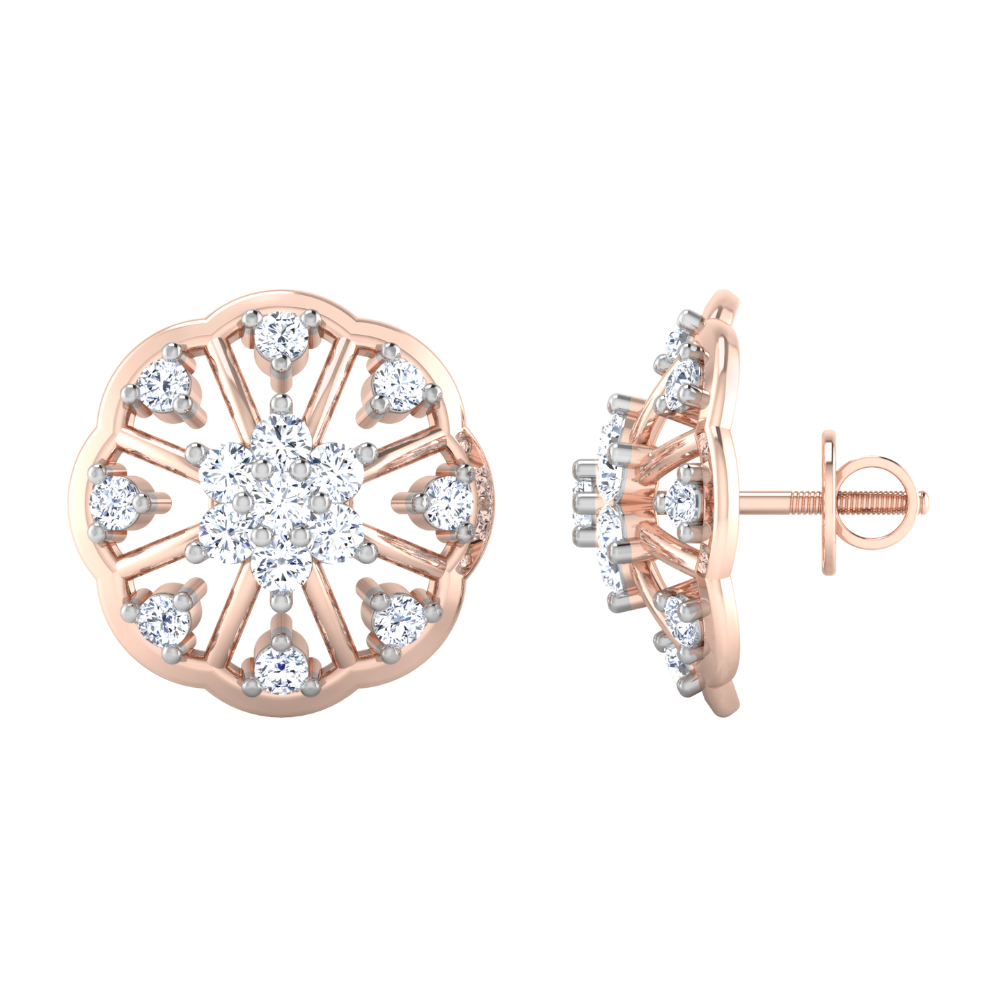 Opulent Odyssey Diamond Drops 18K