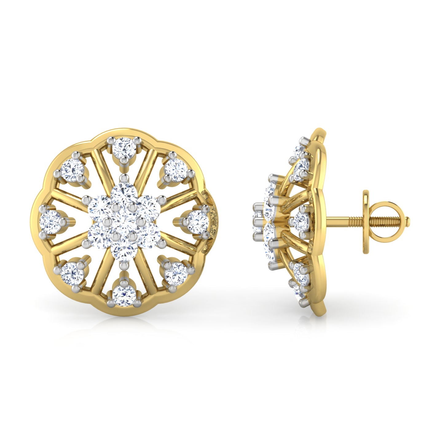 Opulent Odyssey Diamond Drops 18K