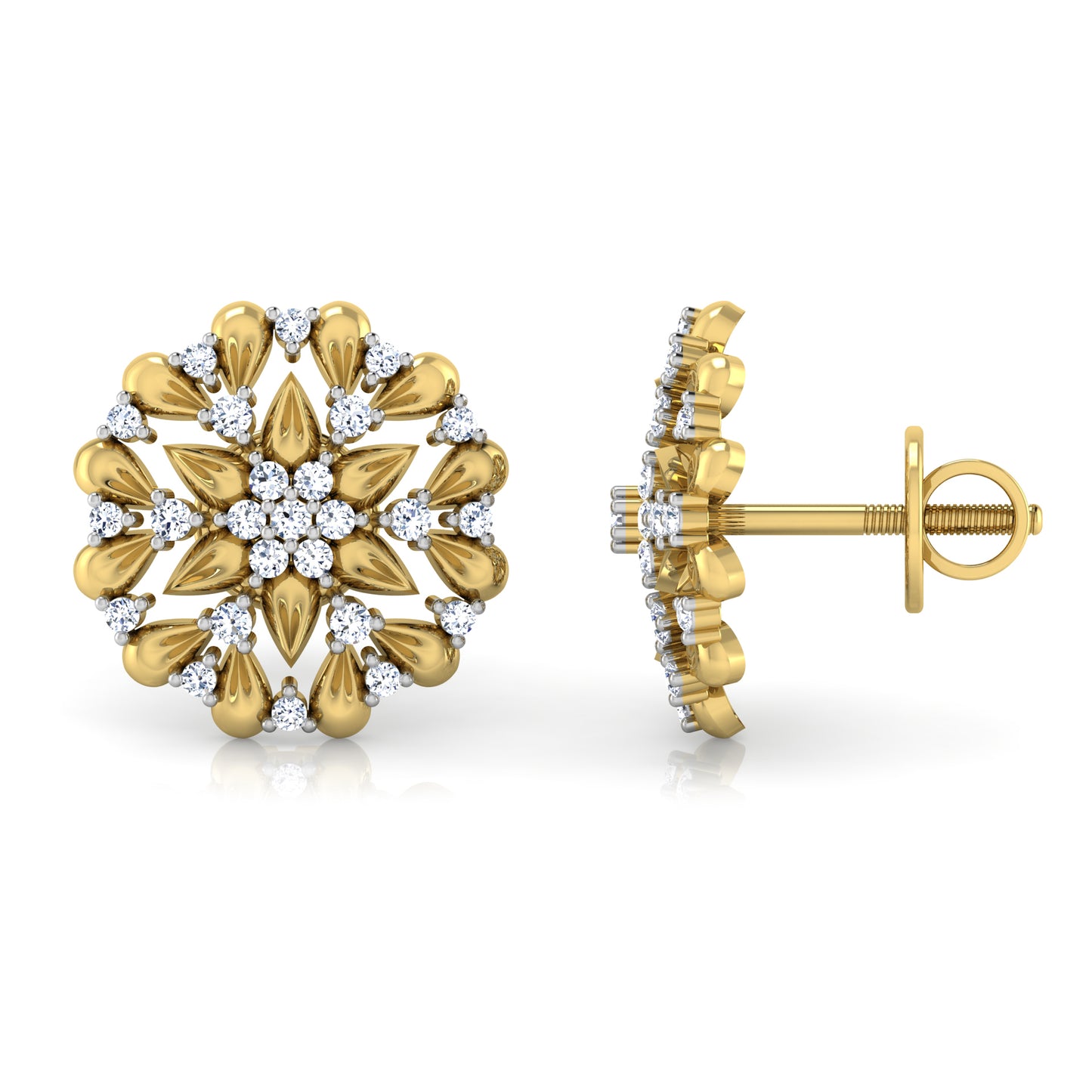 Sparkling Stardust Earrings 18K