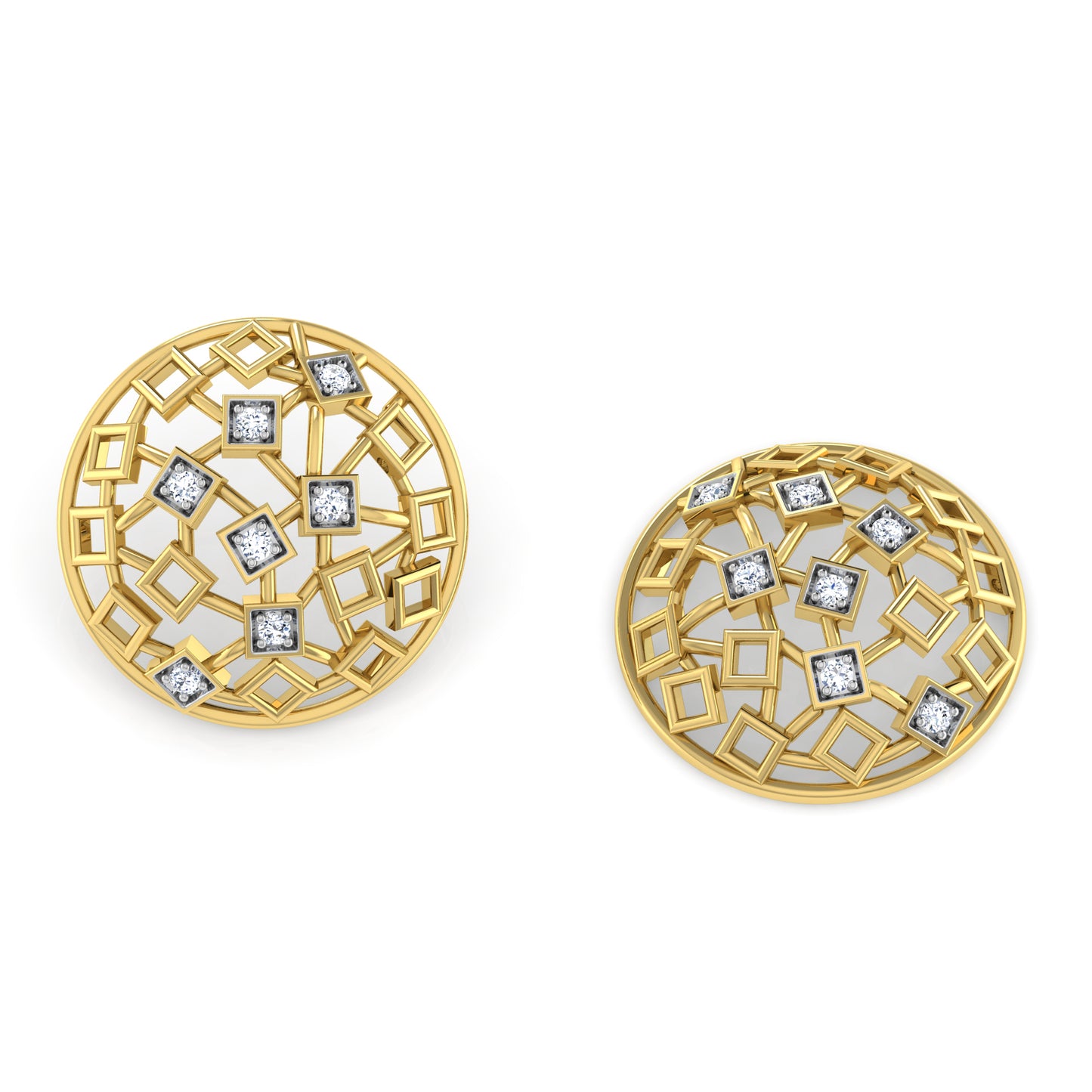 Enchanted Eden Earrings 18K