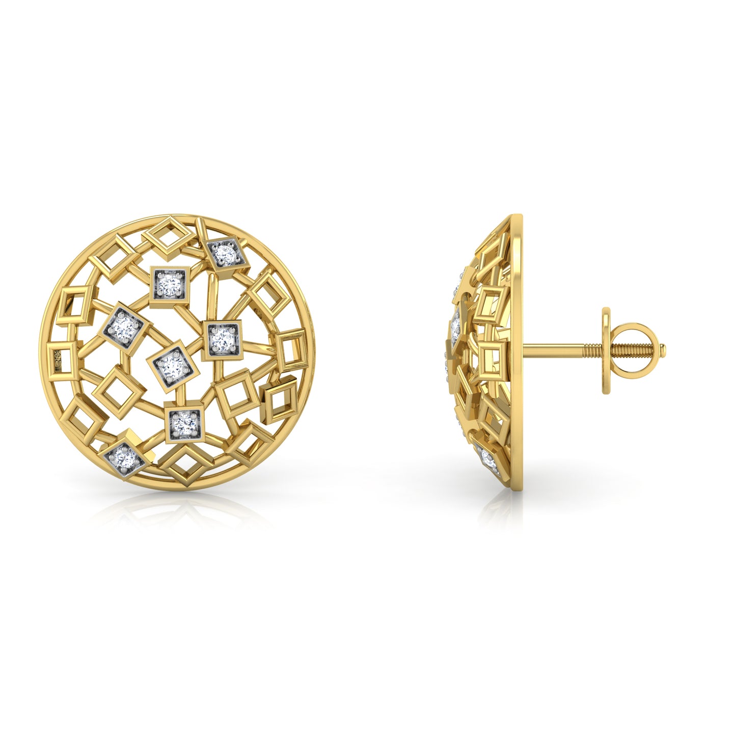 Enchanted Eden Earrings 18K
