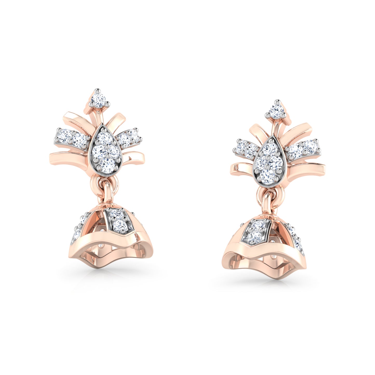 Moonlit Majesty Earrings 18K
