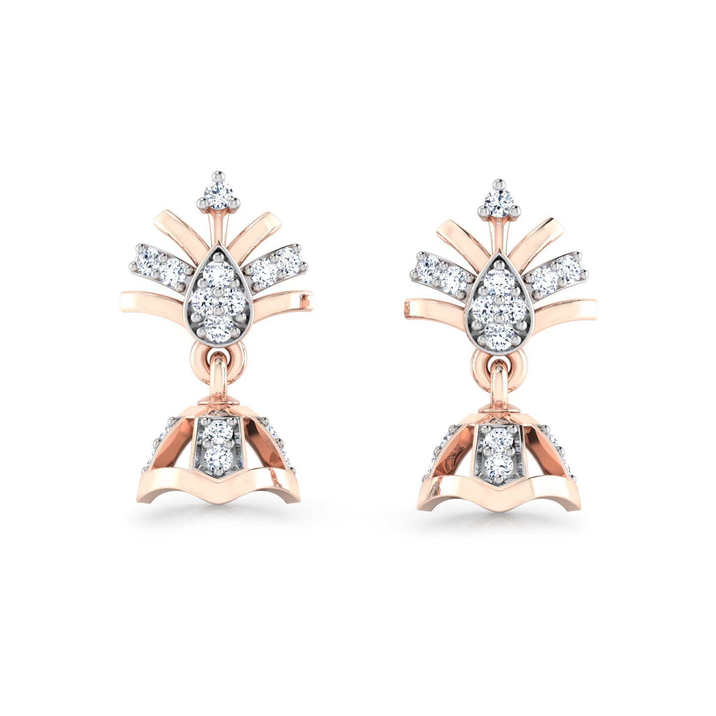 Moonlit Majesty Earrings 18K