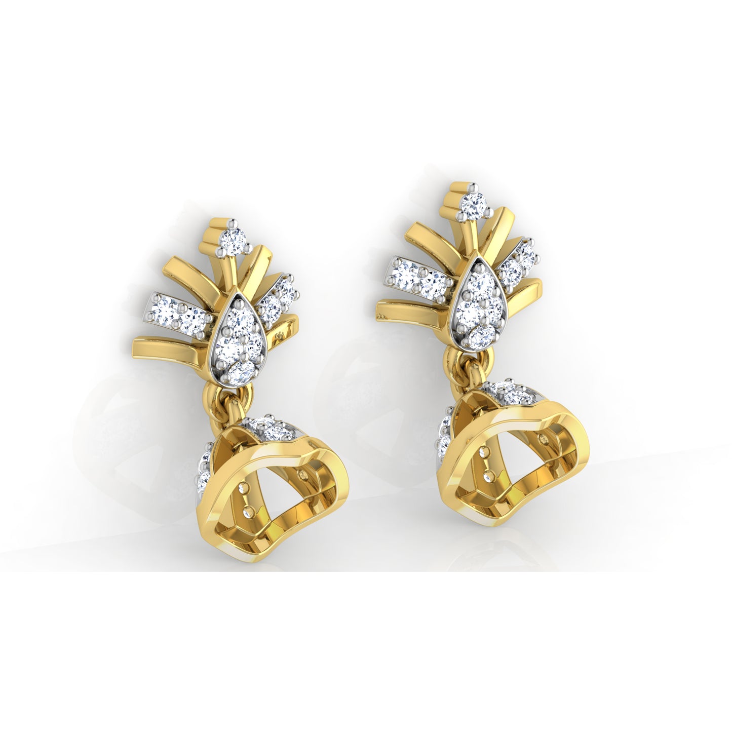 Moonlit Majesty Earrings 18K