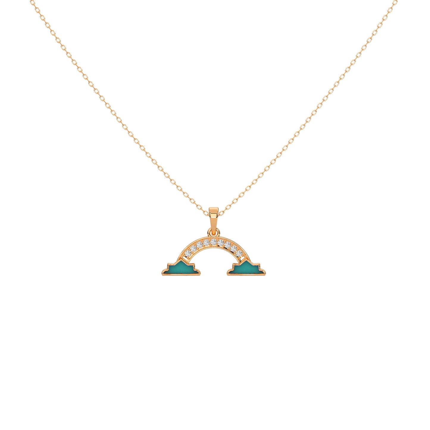 Shimmering Splendor Diamond Necklace