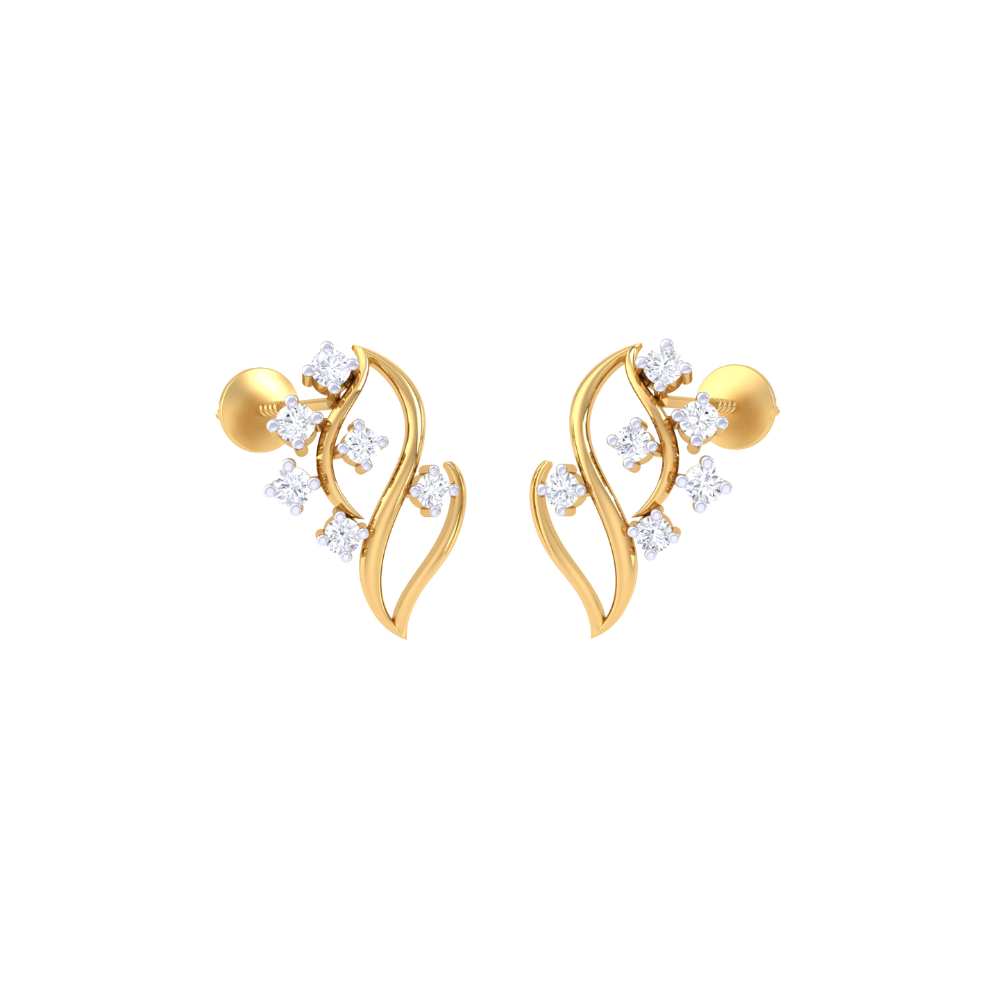 Enigma Ecliptic Earrings 18K