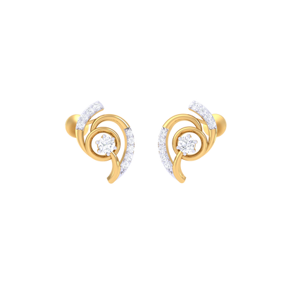 Zenith Zephyr Earrings 18K