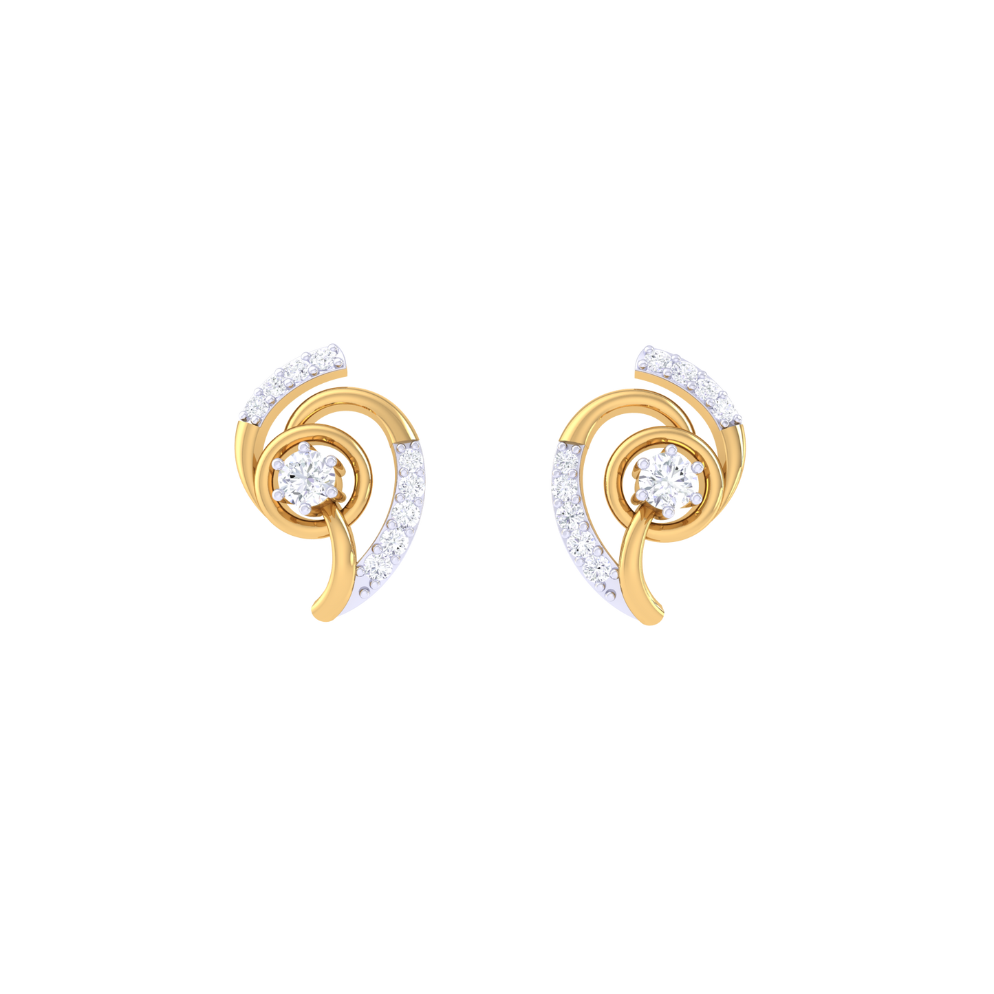 Zenith Zephyr Earrings 18K