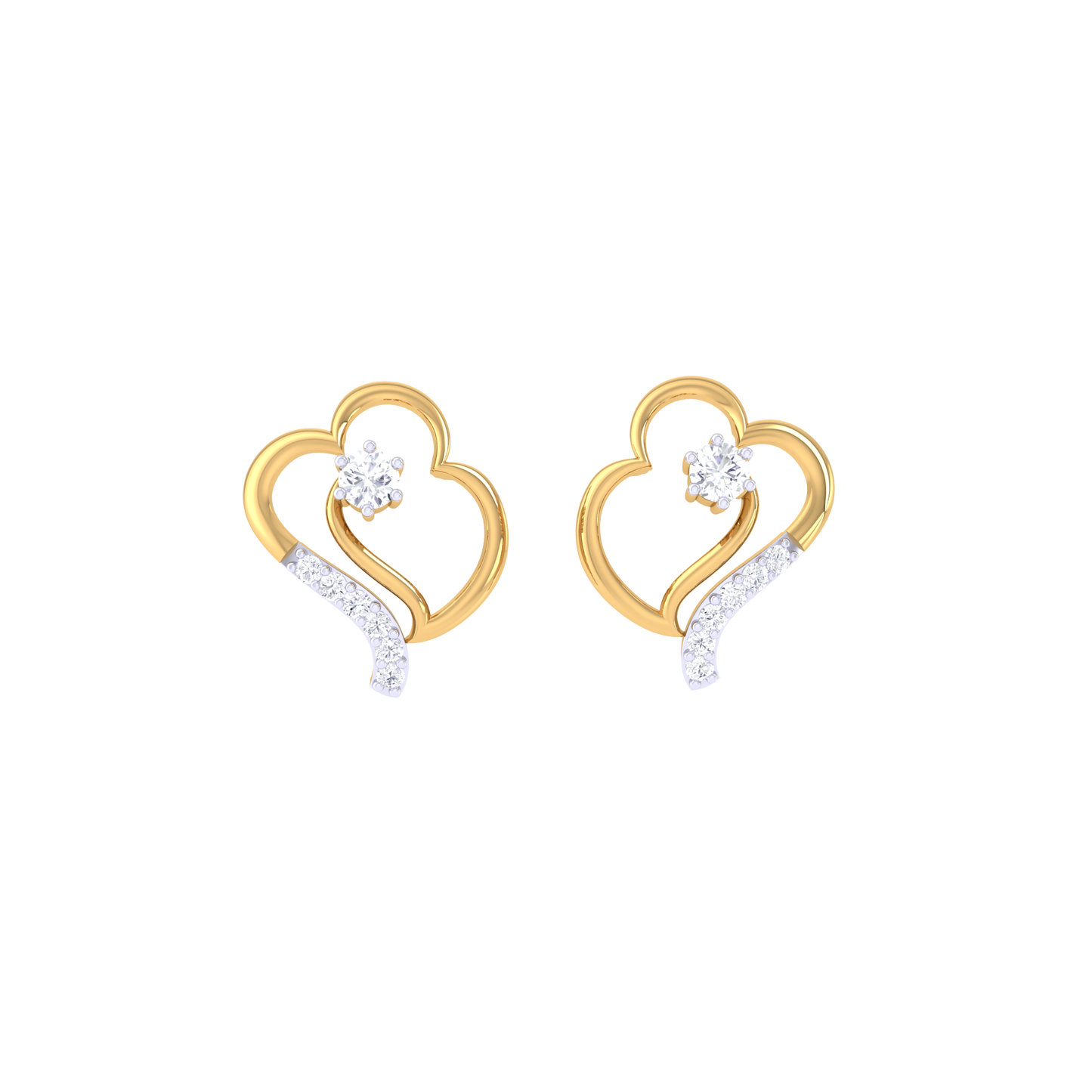 Solstice Spark Earrings 18K