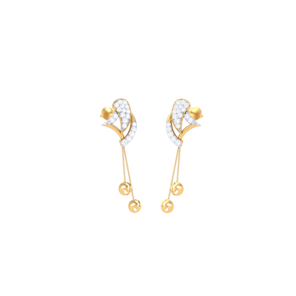 Ethereal Embrace Earrings 18K