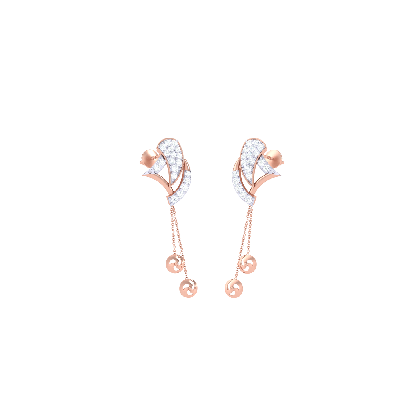 Ethereal Embrace Earrings 18K