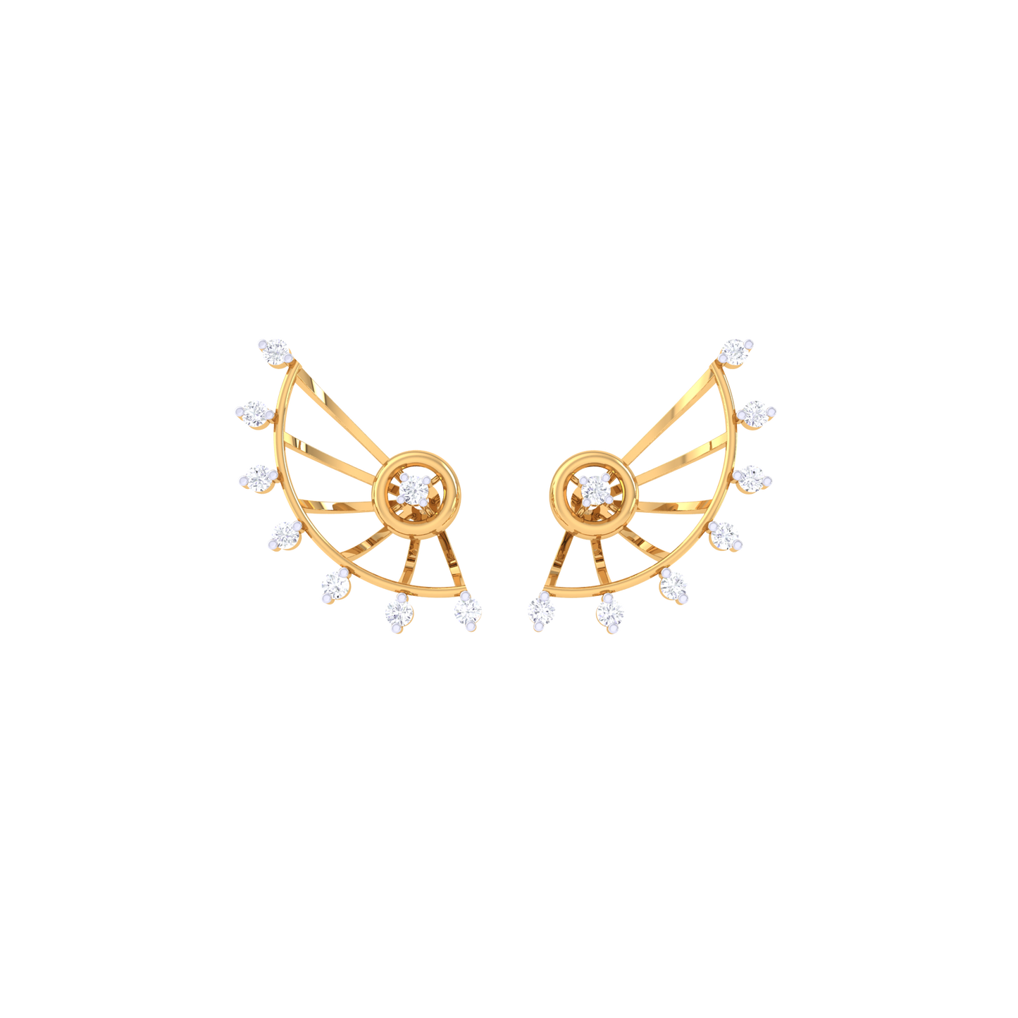 Zenith Zephyr Ear Cuff 18K