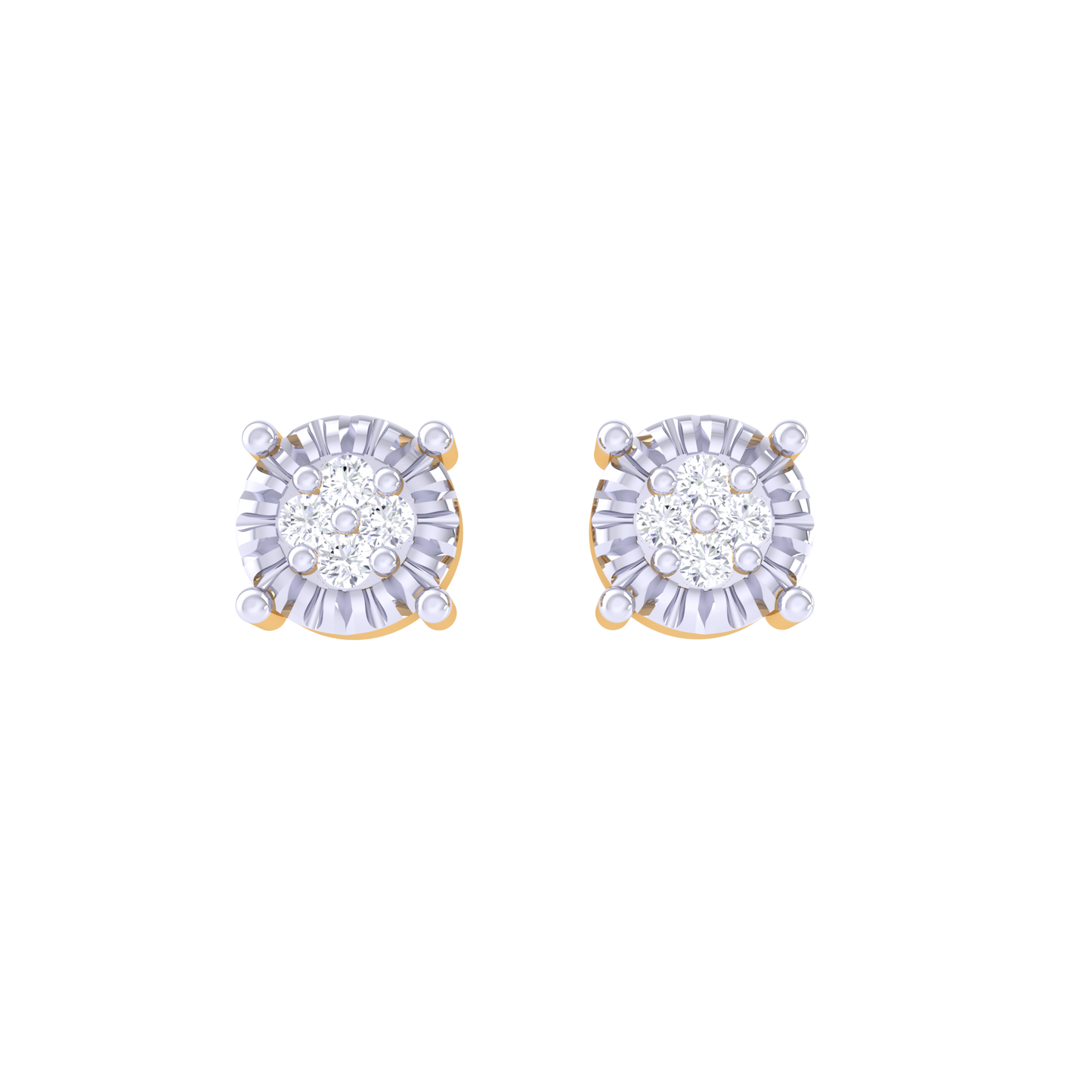 Mystic Mirage Studs 18K