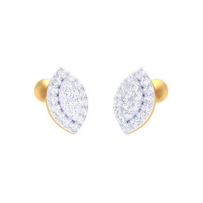 Glimmer Grove Studs 18K