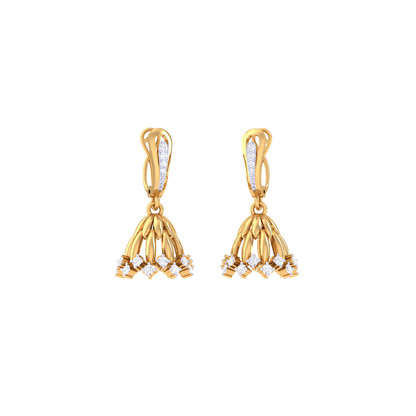 Ethereal Elegance Jhumkas 18K