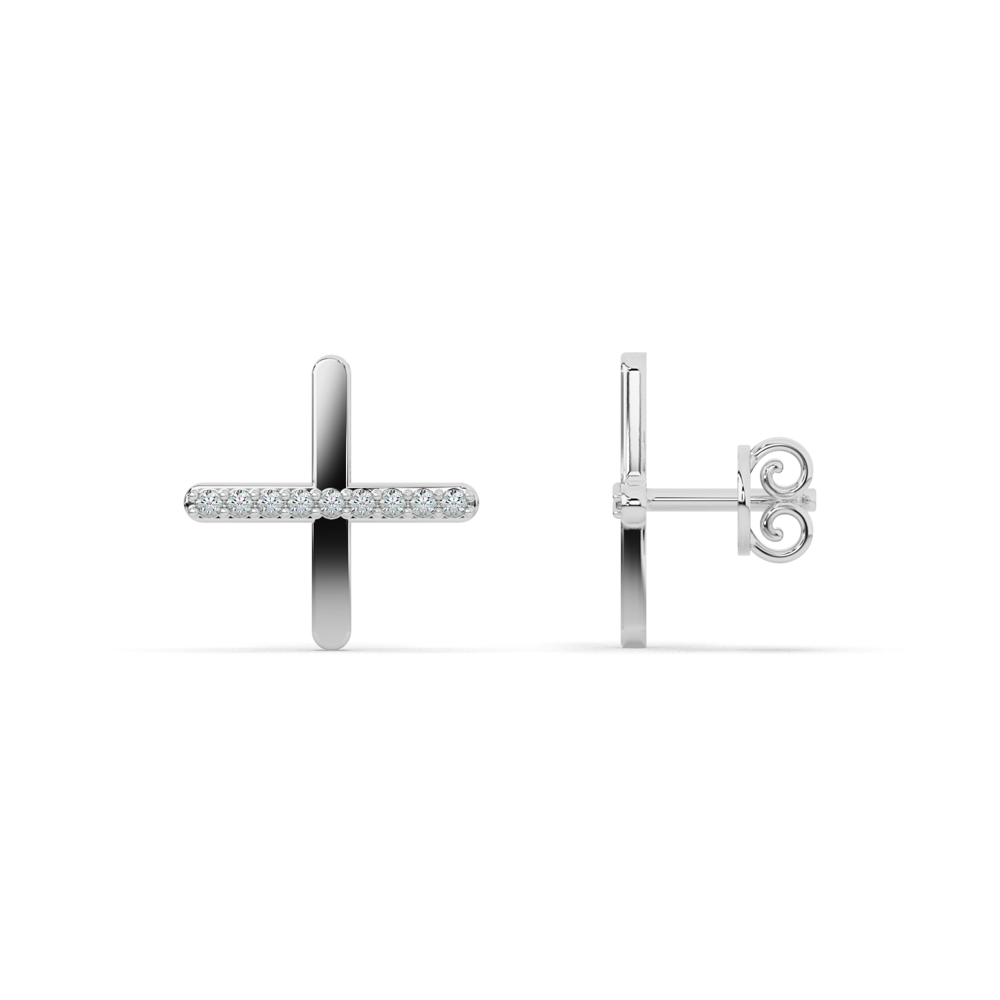 Radiant Elegance Diamond Earring