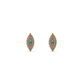 Golden Glimmer Diamond Earring