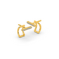 Golden Glow Diamond Earring 18K