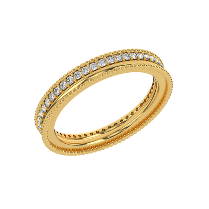 Opulent Ethereal 14Kt Diamond Ring