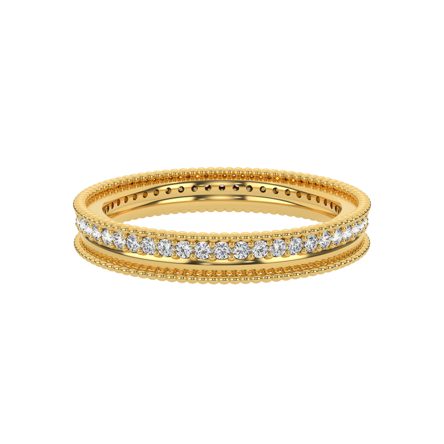 Opulent Ethereal 14Kt Diamond Ring