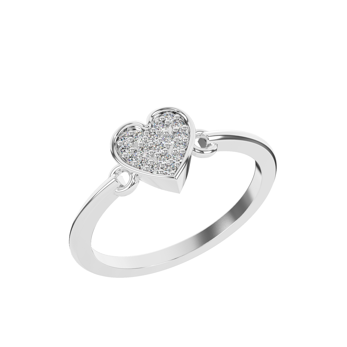 Ember Serenade 14Kt Diamond Ring