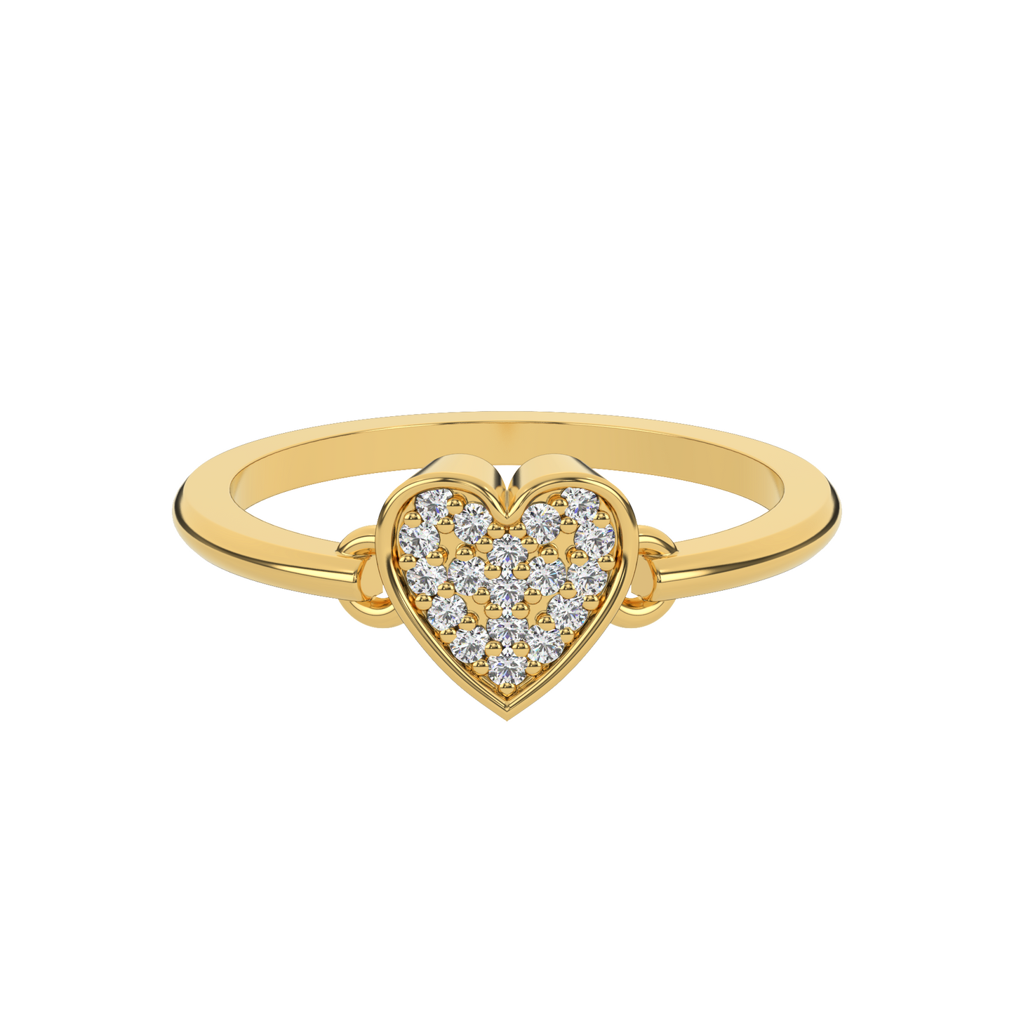 Ember Serenade 14Kt Diamond Ring