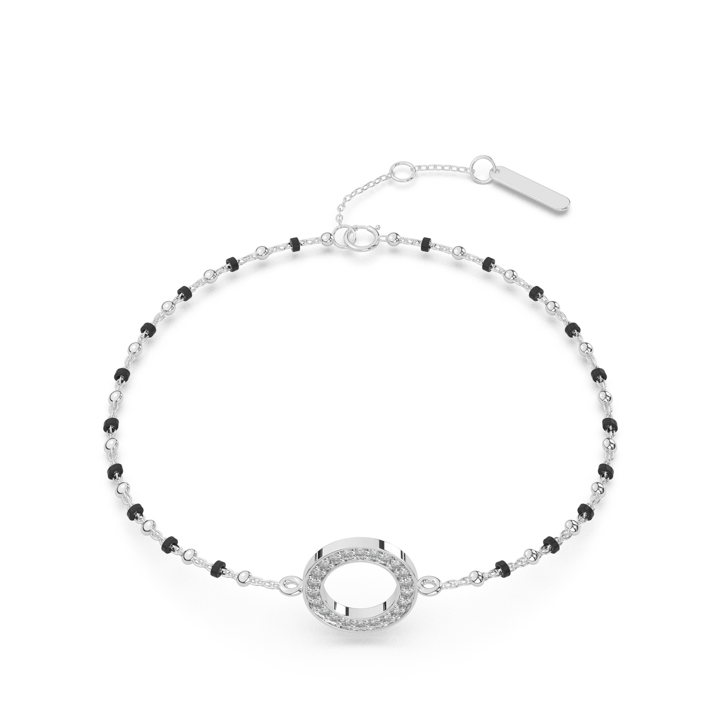 Shimmering Shores Diamond Chain Bracelet 18K