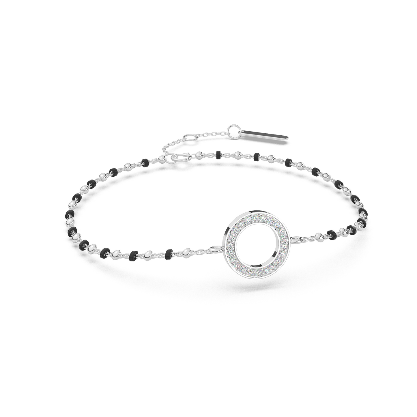 Shimmering Shores Diamond Chain Bracelet 18K
