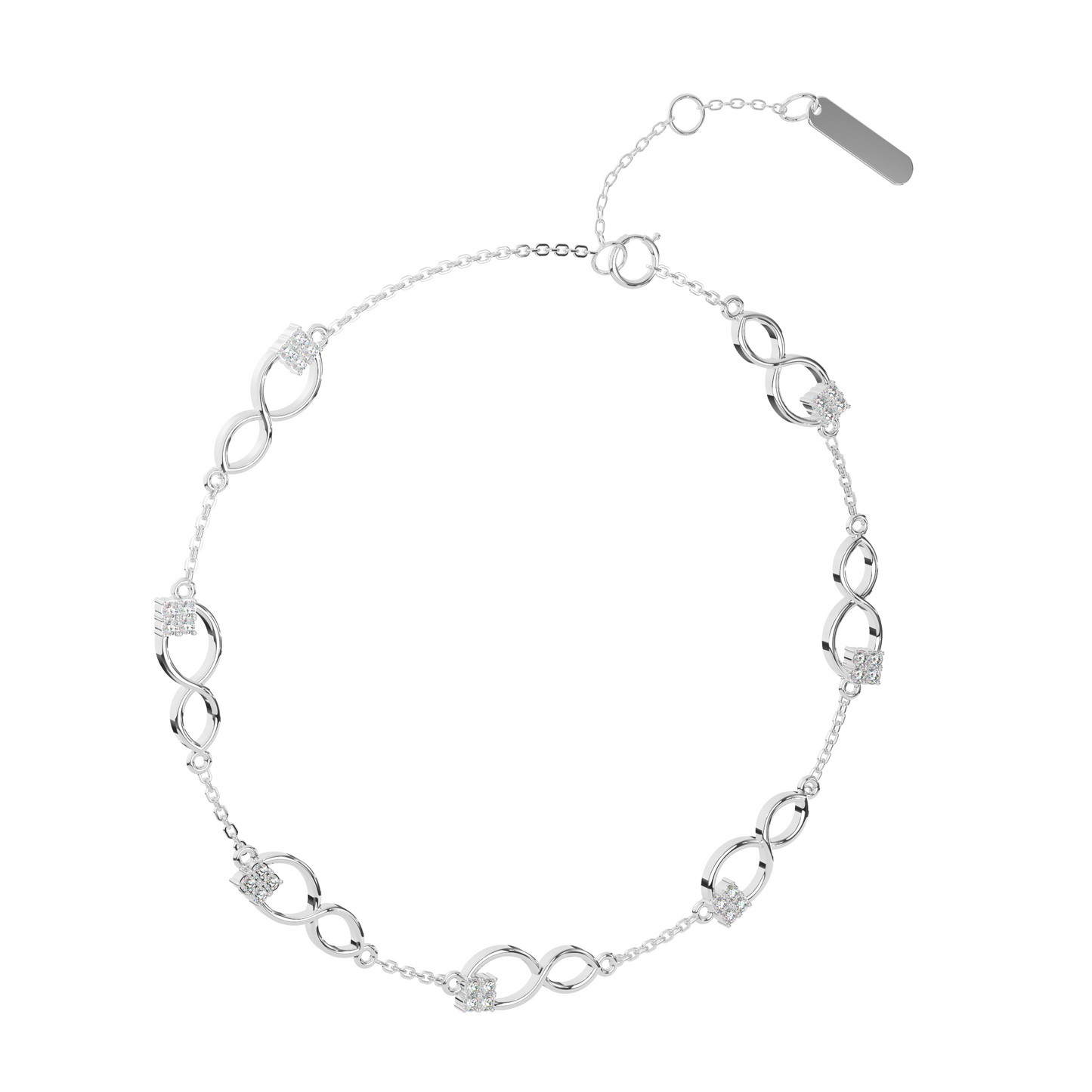 Twilight Tide Diamond Bracelet