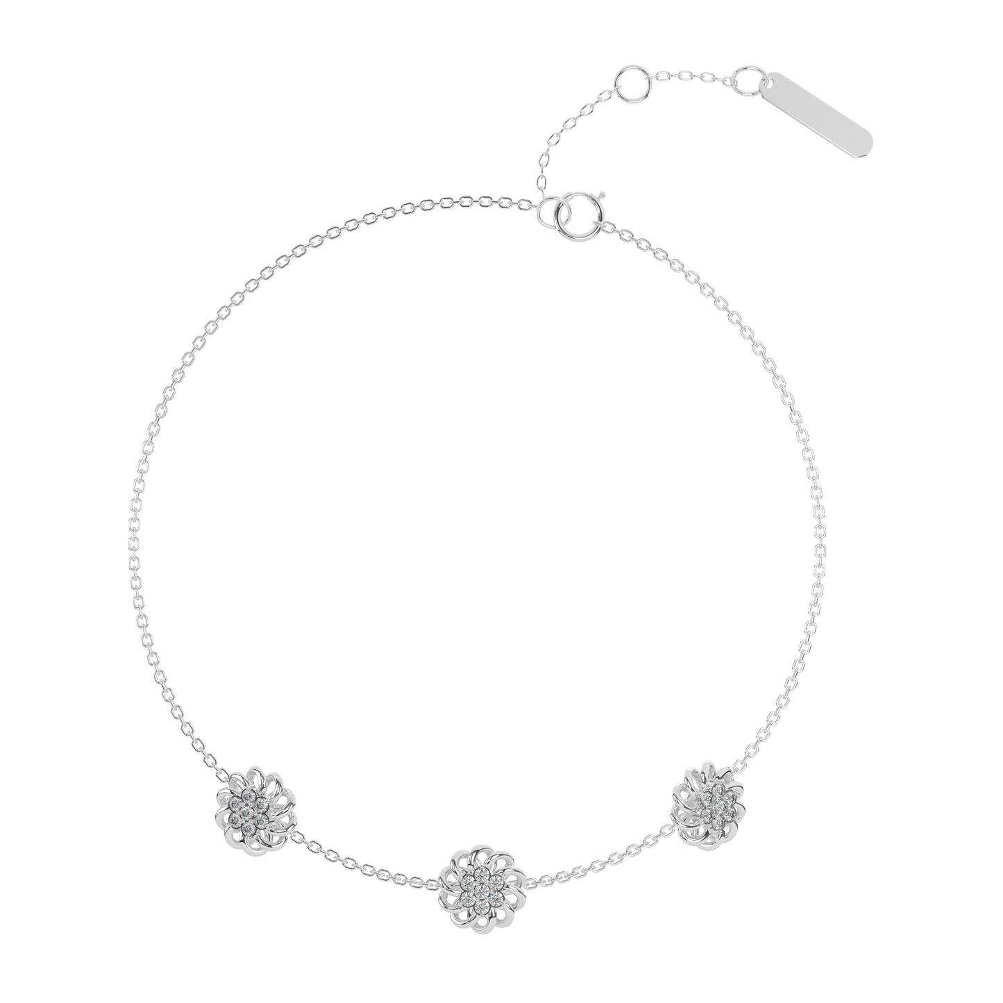 Aurora Allure Diamond Chain Bracelet