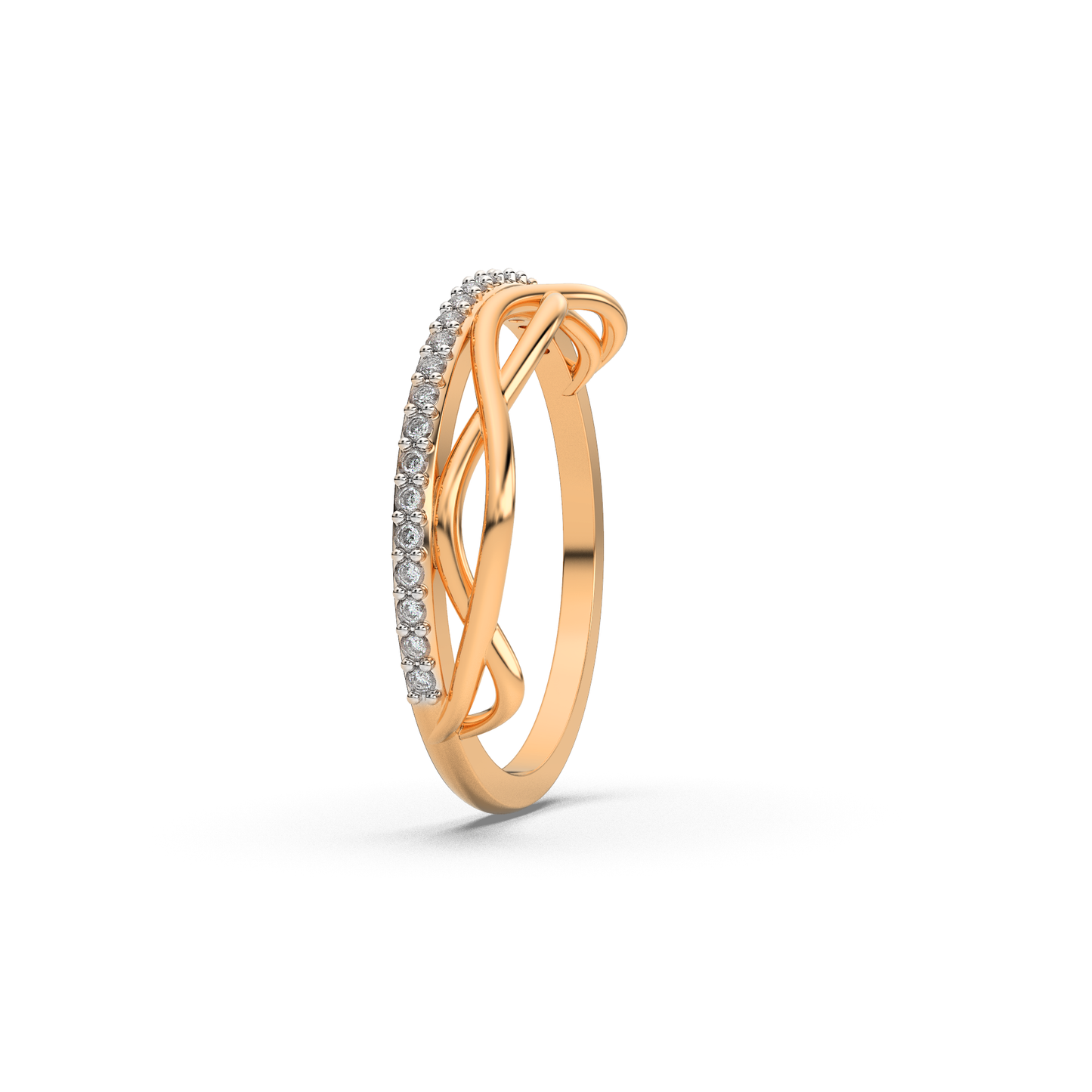 Whispering Oasis 14Kt Diamond Ring