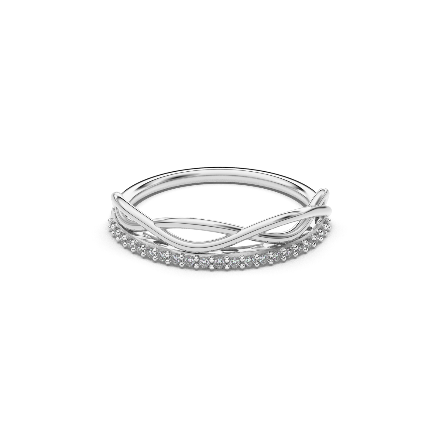 Whispering Oasis 14Kt Diamond Ring