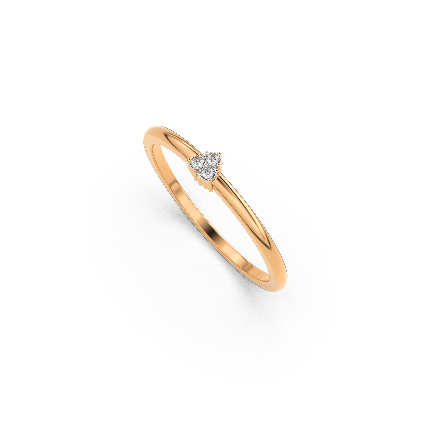 Opulent Allure 18Kt Diamond Ring