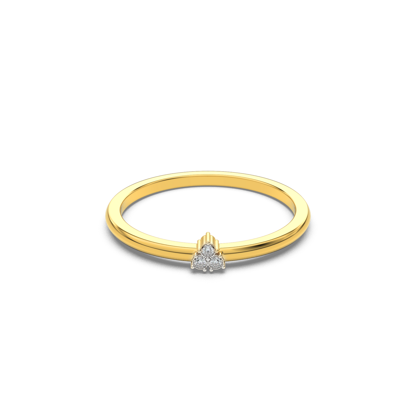 Opulent Allure 18Kt Diamond Ring