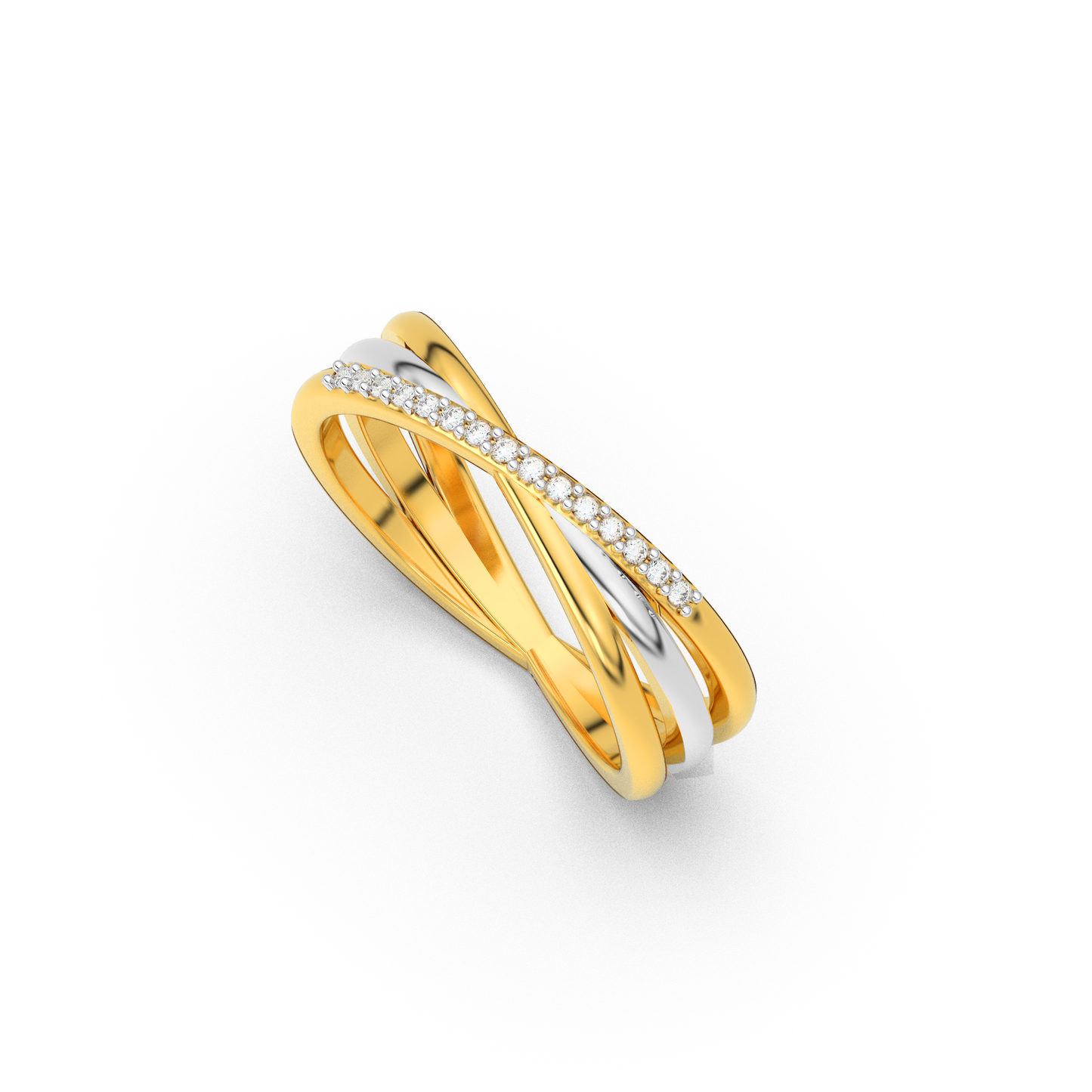 Blushing Twilight 18Kt Diamond Ring