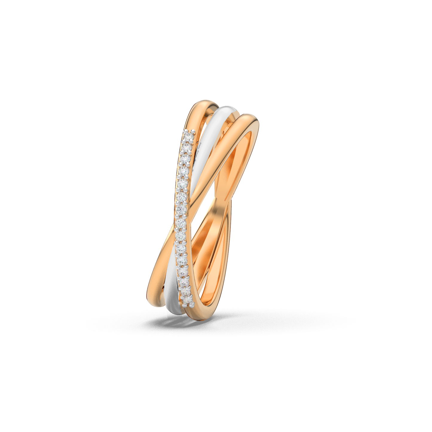 Blushing Twilight 18Kt Diamond Ring