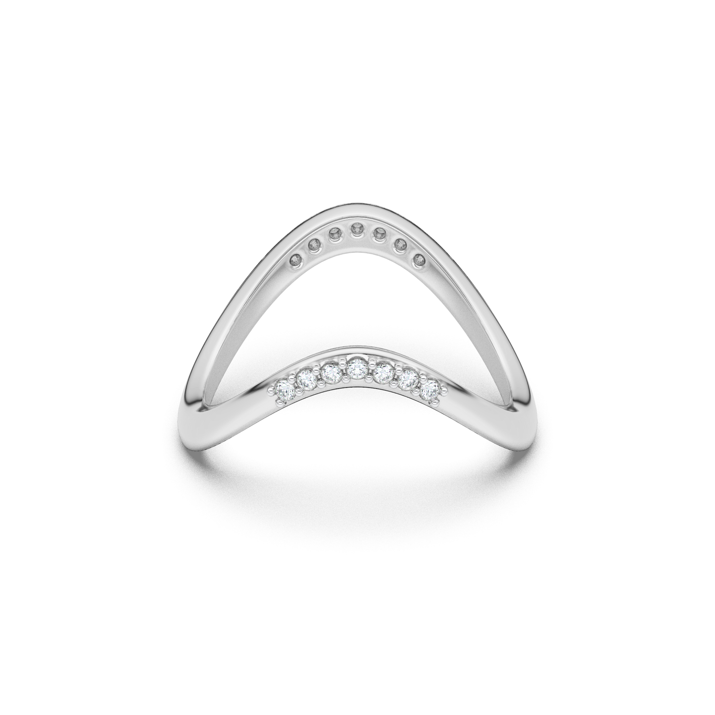 Whispering Symphony 14Kt Diamond Ring